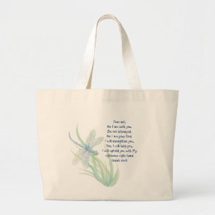 Bolso De Tela Gigante Miedo No, Isaiah Scripting Dragonfly Azul, Verde