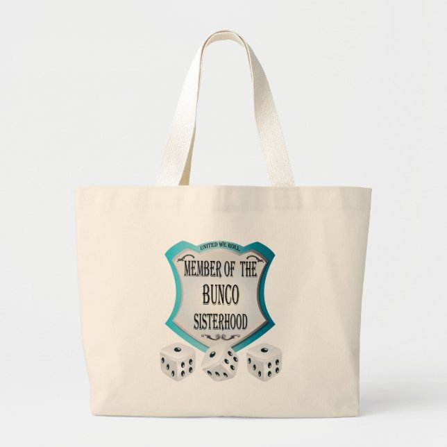 Bolso De Tela Gigante miembro de la hermandad del bunco (Frente)