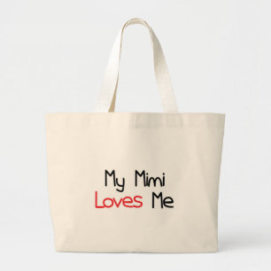 Bolso De Tela Gigante Mimi me ama