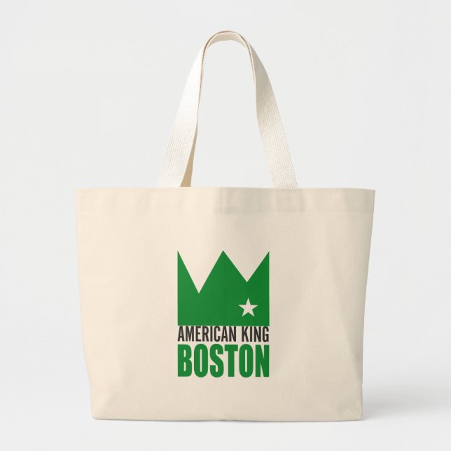 Bolso De Tela Gigante MIMS Totebag - rey americano de Boston (Frente)