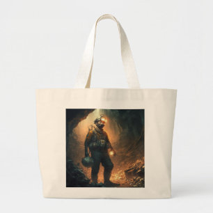 Bolso De Tela Gigante Minas peligrosas