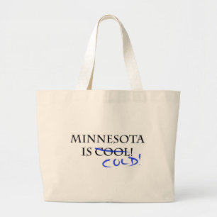 Bolso De Tela Gigante Minnesota es Guay - ¡y Frío!