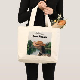 Bolso De Tela Gigante Minnesota Loon Ranger Canvas Tote Bag
