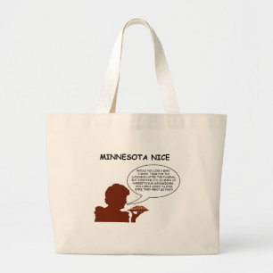 Bolso De Tela Gigante Minnesota Nice