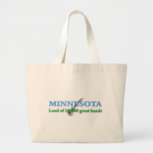 Bolso De Tela Gigante Minnesota - Tierra de 10.000 bandas