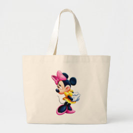 Bolso De Tela Gigante Minni Tote Bag