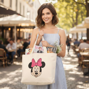 Bolso De Tela Gigante Minni Tote Bag