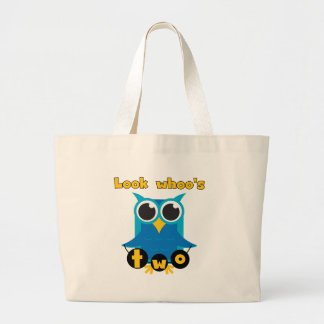 Bolso De Tela Gigante Mira las camisetas y regalos de cumpleaños de quié