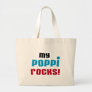 Bolso De Tela Gigante Mis camisetas y regalos Rocks Poppi
