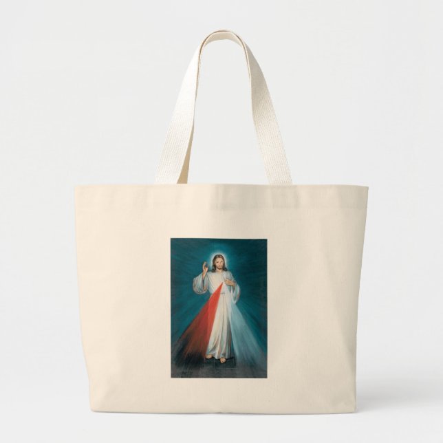Bolso De Tela Gigante misericordia divina (Frente)