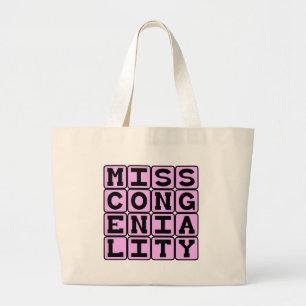 Bolso De Tela Gigante Miss Simpatía, Premio del Concurso