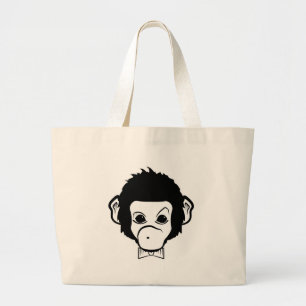 Bolso De Tela Gigante mister monkey