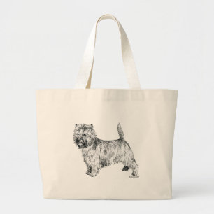 Bolso De Tela Gigante Mojón Terrier