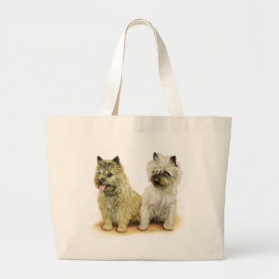 Bolso De Tela Gigante Mojón Terrier