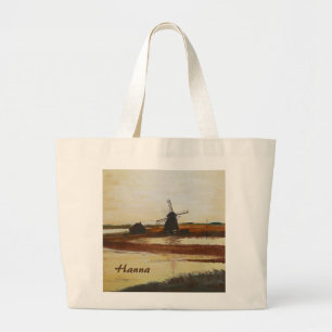 Bolso De Tela Gigante Molino de viento