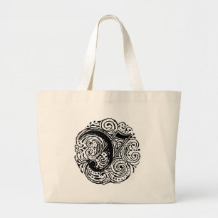 Bolso De Tela Gigante Monarchia "Y"