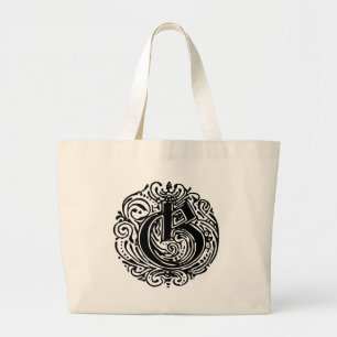 Bolso De Tela Gigante Monarquia "G"