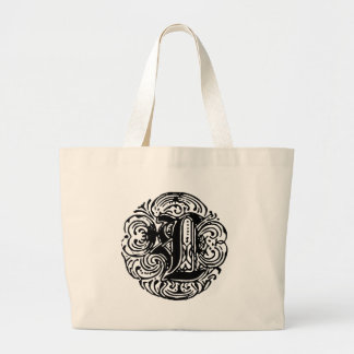 Bolso De Tela Gigante Monarquia "L"