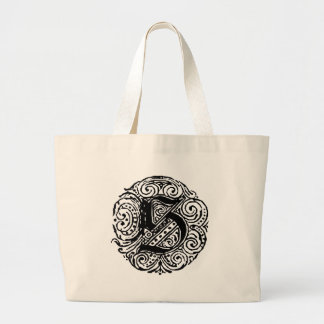 Bolso De Tela Gigante Monarquia "S"