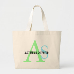 Bolso De Tela Gigante Monograma australiano del pastor