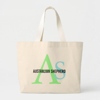 Bolso De Tela Gigante Monograma australiano del pastor