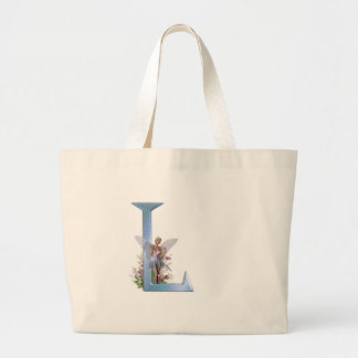 Bolso De Tela Gigante Monograma de hadas L