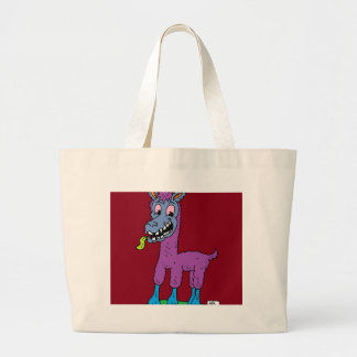 Bolso De Tela Gigante Monstruo de la llama de Silly