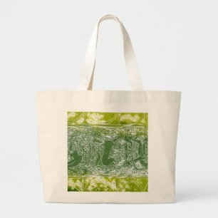 Bolso De Tela Gigante Monstruos de Aberlamno