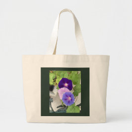 Bolso De Tela Gigante Morning Glory Trio
