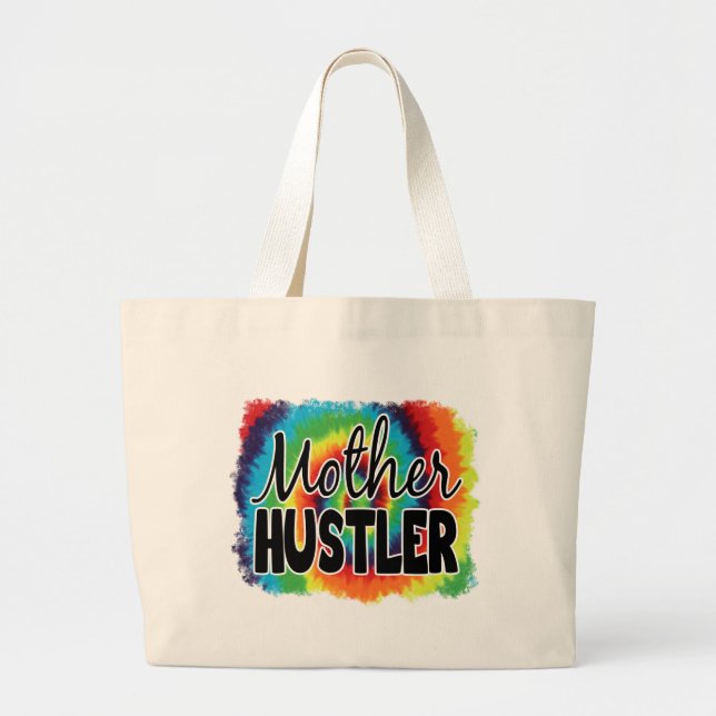 Bolso De Tela Gigante Mother Hustler Tote Bag (Frente)