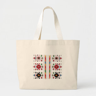 Bolso De Tela Gigante Motif tradicional de Bulgaria