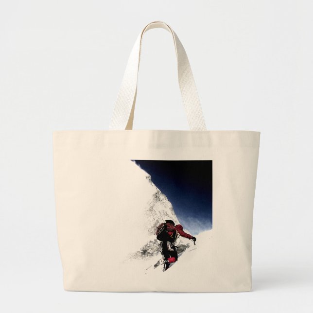 Bolso De Tela Gigante Mountain Climber Extreme Sports (Frente)