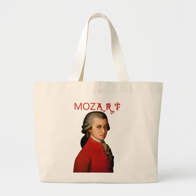 Bolso De Tela Gigante mozART (Frente)