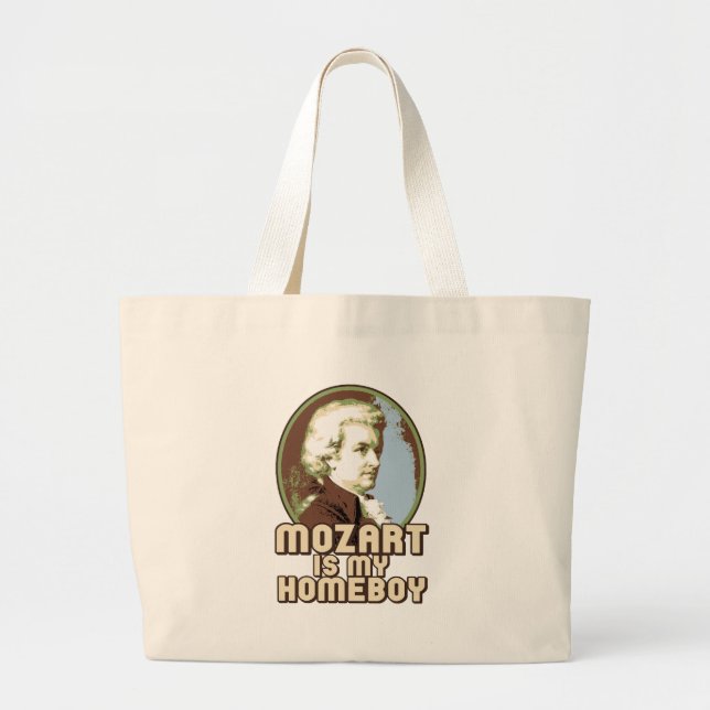 Bolso De Tela Gigante Mozart (Frente)