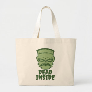 Bolso De Tela Gigante Muerto dentro del monstruo Frankenstein