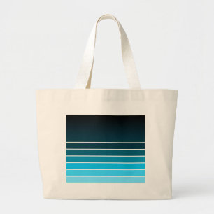 Bolso De Tela Gigante muestra azul