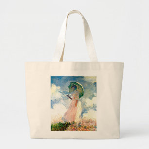 Bolso De Tela Gigante Mujer con parasol