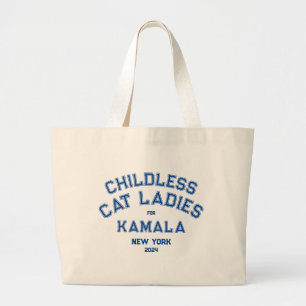 Bolso De Tela Gigante Mujeres De Gato Sin Hijos Para El Estado Personali