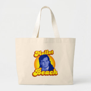 Bolso De Tela Gigante Mullet Beach divertido