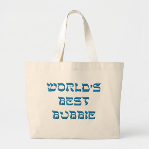 Bolso De Tela Gigante Mundos el mejor Bubbie