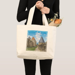 Bolso De Tela Gigante Murallas medievales de Carcassonne