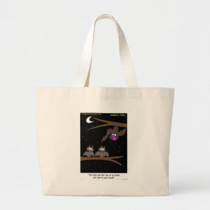 Bolso De Tela Gigante Murciélagos Cometiendo Errores Regalos Divertidos
