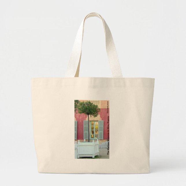 Bolso De Tela Gigante Museo Matisse en Niza, Francia (Frente)