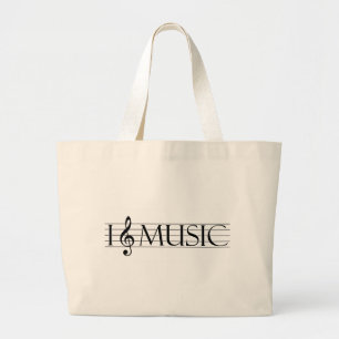 Bolso De Tela Gigante música 2 del corazón i