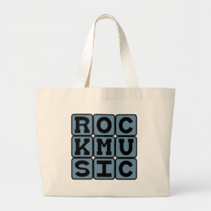 Bolso De Tela Gigante Música Rock, Género Musical