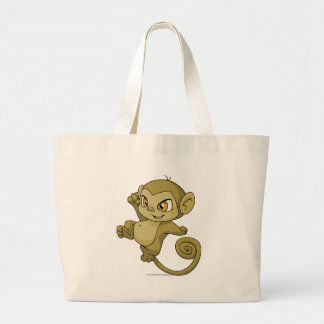 Bolso De Tela Gigante Mynci Brown