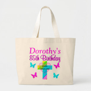 BOLSO DE TELA GIGANTE NACIMIENTO 85 DE CRISTIANO PERSONALIZADO TOTE BAG