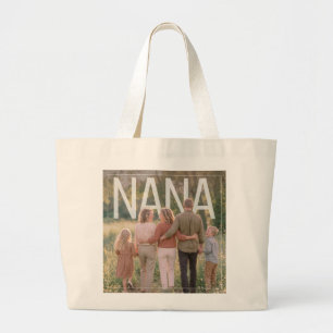 Bolso De Tela Gigante Nana PhotoPop Personalizada