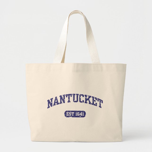 Bolso De Tela Gigante Nantucket (Frente)