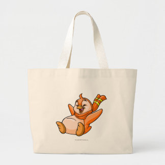 Bolso De Tela Gigante Naranja de Bruce